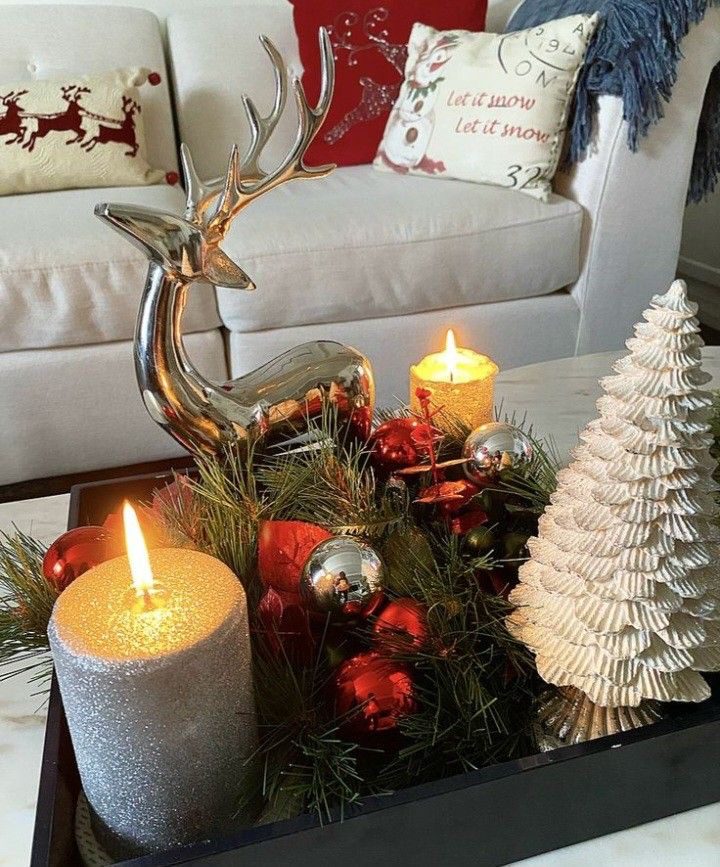 30 Cozy Christmas Coffee Table Decor Ideas You'll Love 82 30 Cozy Christmas Coffee Table Decor Ideas You'll Love christmas cofffee table decor ideasIMG 9202 Christmas Coffee Table Decor Ideas