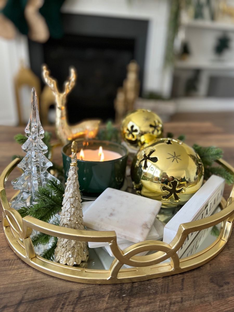 30 Cozy Christmas Coffee Table Decor Ideas You'll Love 76 30 Cozy Christmas Coffee Table Decor Ideas You'll Love christmas cofffee table decor ideasIMG 9209 Christmas Coffee Table Decor Ideas