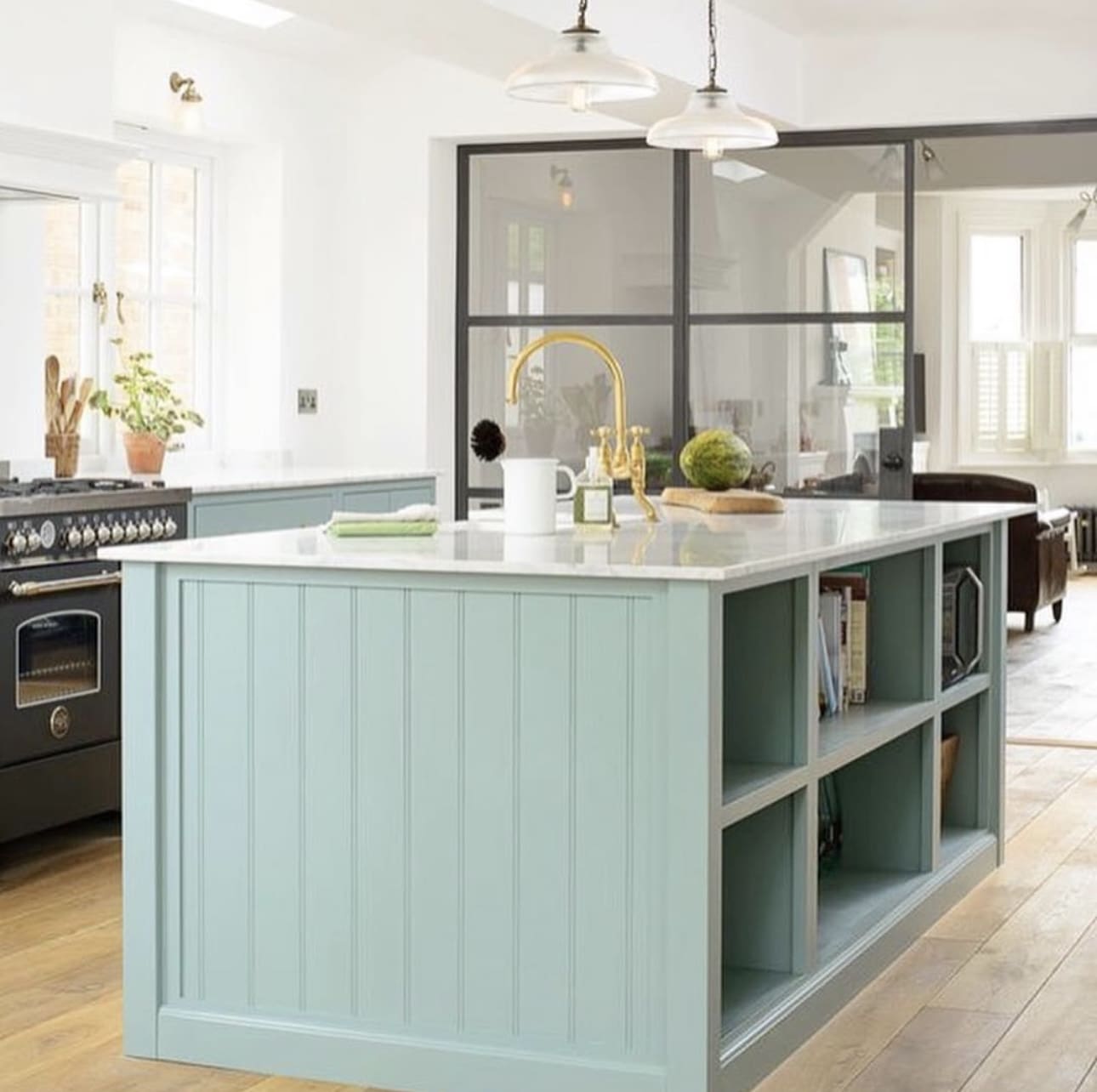 34 Beautiful Sage Green Kitchen Design Ideas to Inspire You 34 34 Beautiful Sage Green Kitchen Design Ideas to Inspire You Open Sage Green Kitchen Island