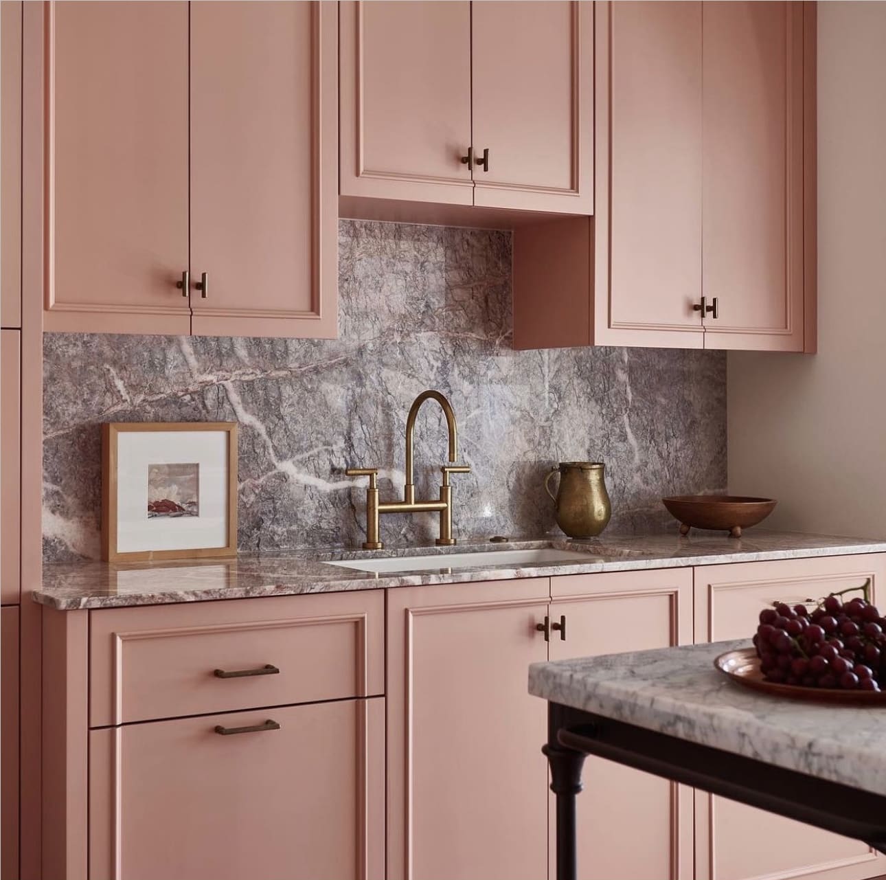 35 Stunning Pink Kitchen Design Ideas to Inspire You 83 35 Stunning Pink Kitchen Design Ideas to Inspire You IMG 1233 Pink Kitchen Design Ideas