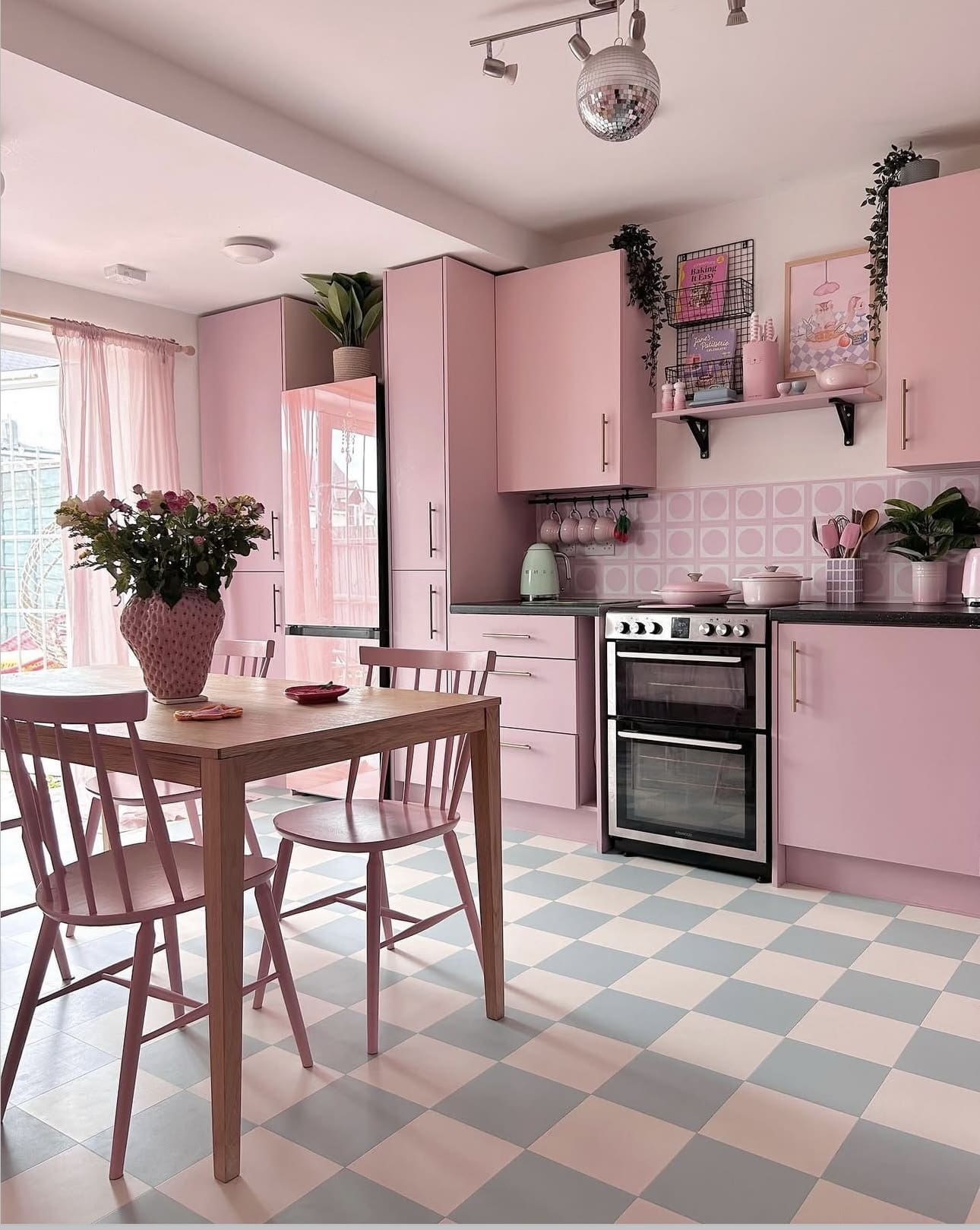 35 Stunning Pink Kitchen Design Ideas to Inspire You 91 35 Stunning Pink Kitchen Design Ideas to Inspire You IMG 1244 Pink Kitchen Design Ideas