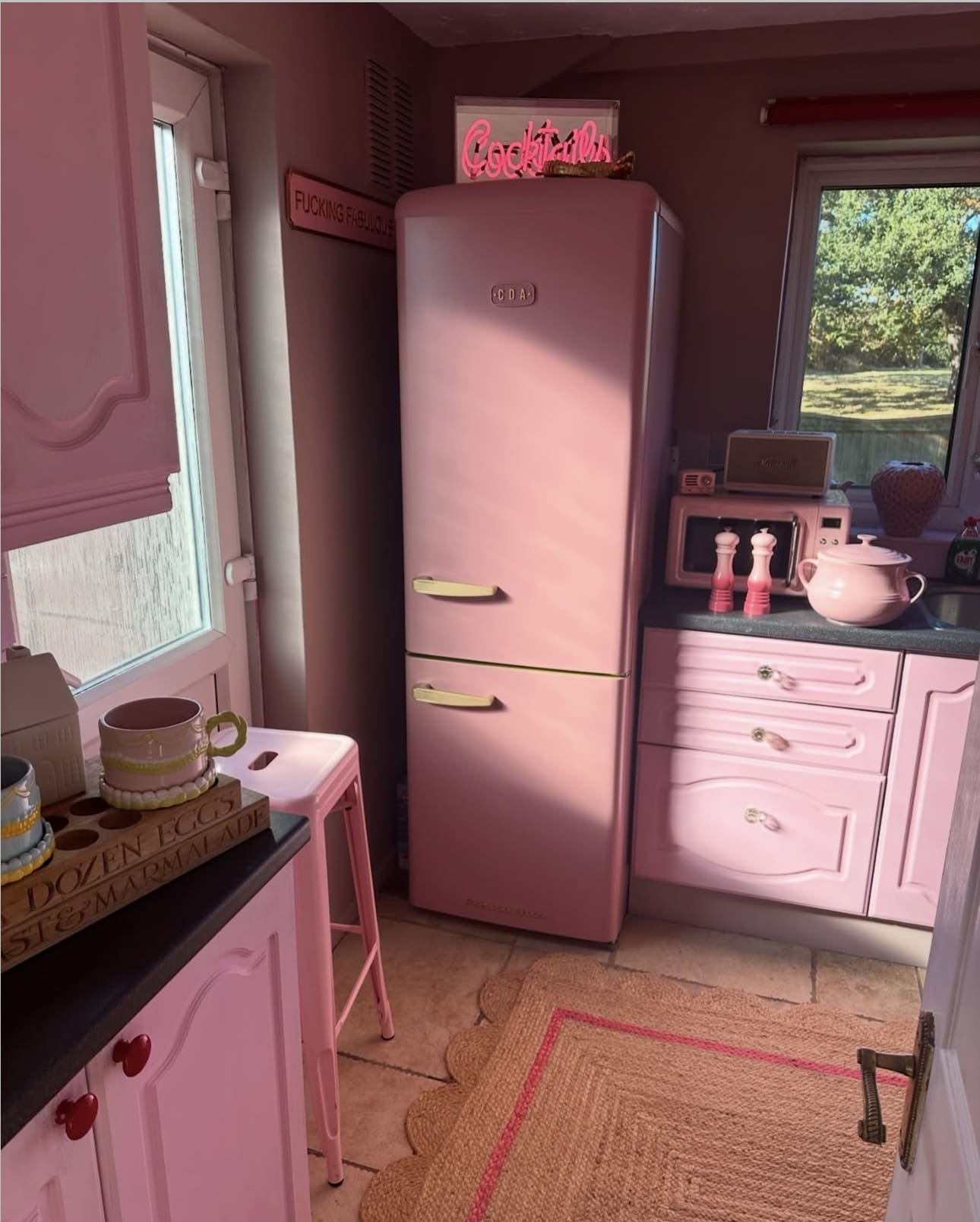 35 Stunning Pink Kitchen Design Ideas to Inspire You 101 35 Stunning Pink Kitchen Design Ideas to Inspire You IMG 1248 Pink Kitchen Design Ideas