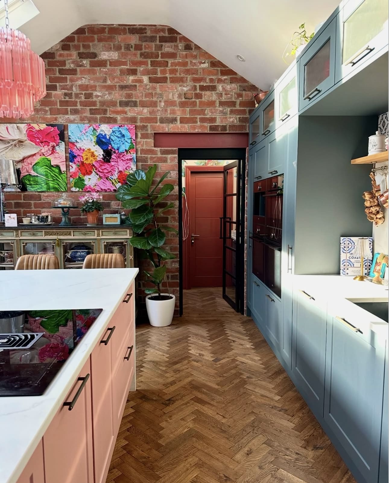 35 Stunning Pink Kitchen Design Ideas to Inspire You 75 35 Stunning Pink Kitchen Design Ideas to Inspire You IMG 1259 Pink Kitchen Design Ideas