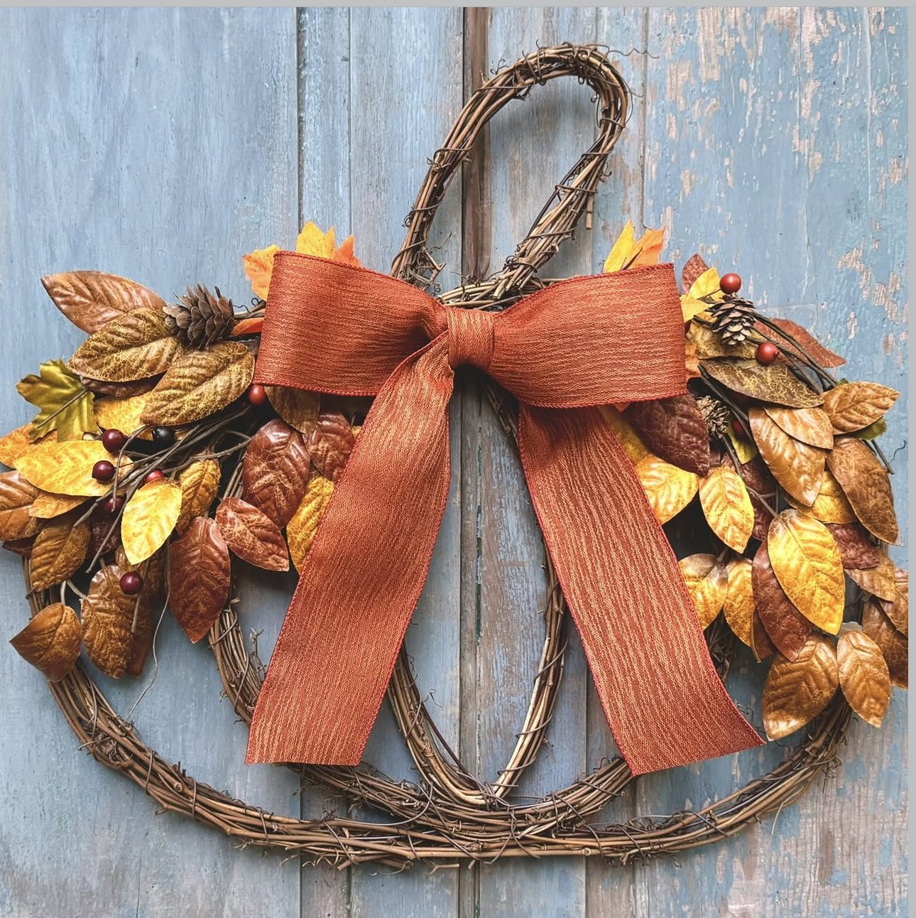 22 Best DIY Fall Wreath Ideas to Warm Up Your Front Door 57 22 Best DIY Fall Wreath Ideas to Warm Up Your Front Door IMG 1298 DIY Fall Wreath Ideas