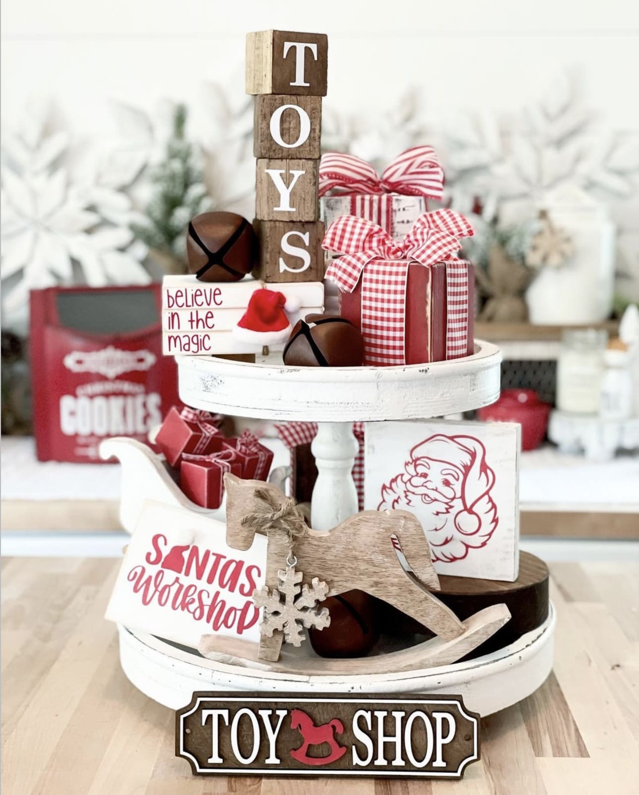 28 Christmas Tiered Tray Ideas for a Festive Display 79 28 Christmas Tiered Tray Ideas for a Festive Display IMG 6949 Christmas Tiered Tray Ideas