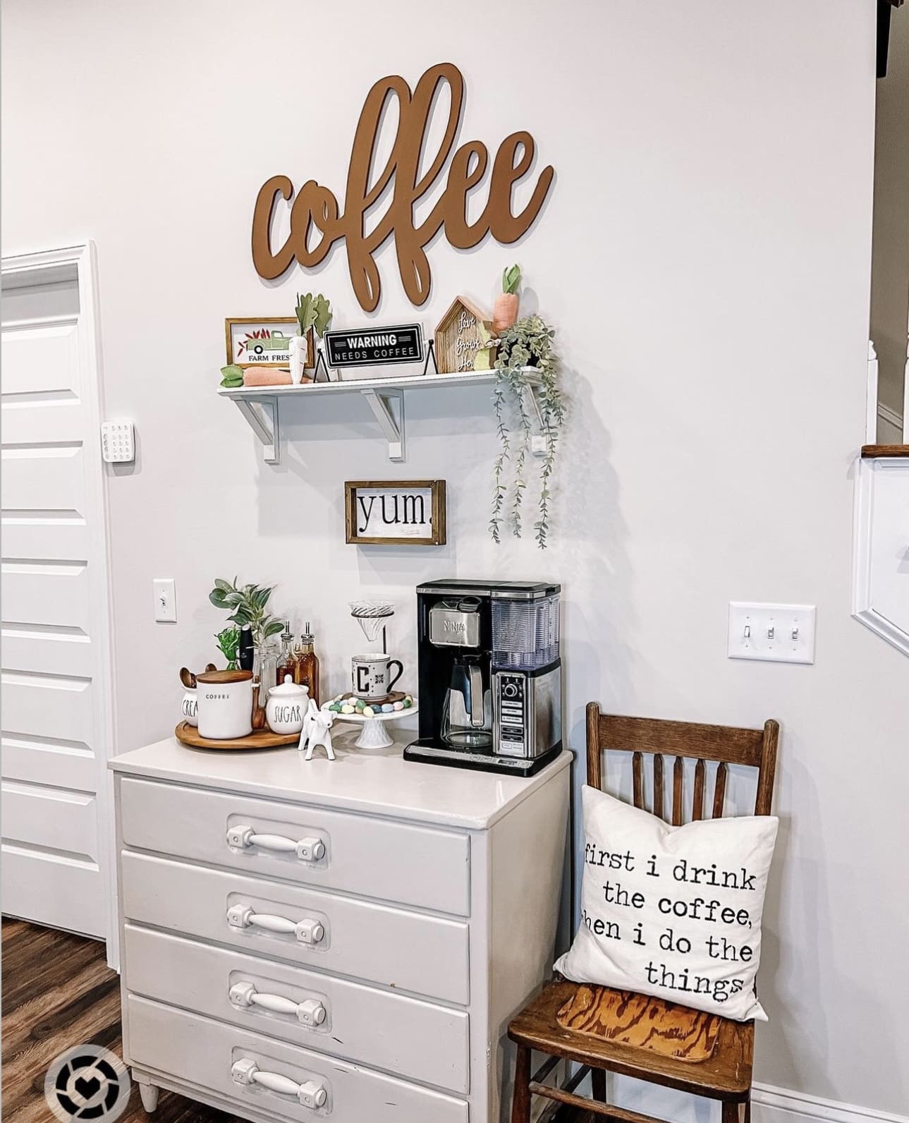 40 Coffee Bar Ideas to Espresso Your Style at Home 16 40 Coffee Bar Ideas to Espresso Your Style at Home IMG 8671 coffee bar ideas