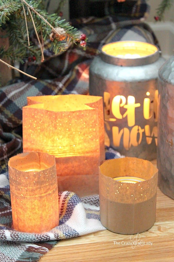 32 Best Winter Craft Ideas for Adults to Try This Season 88 32 Best Winter Craft Ideas for Adults to Try This Season Paper Bag Lanterns Winter Craft Ideas for Adults