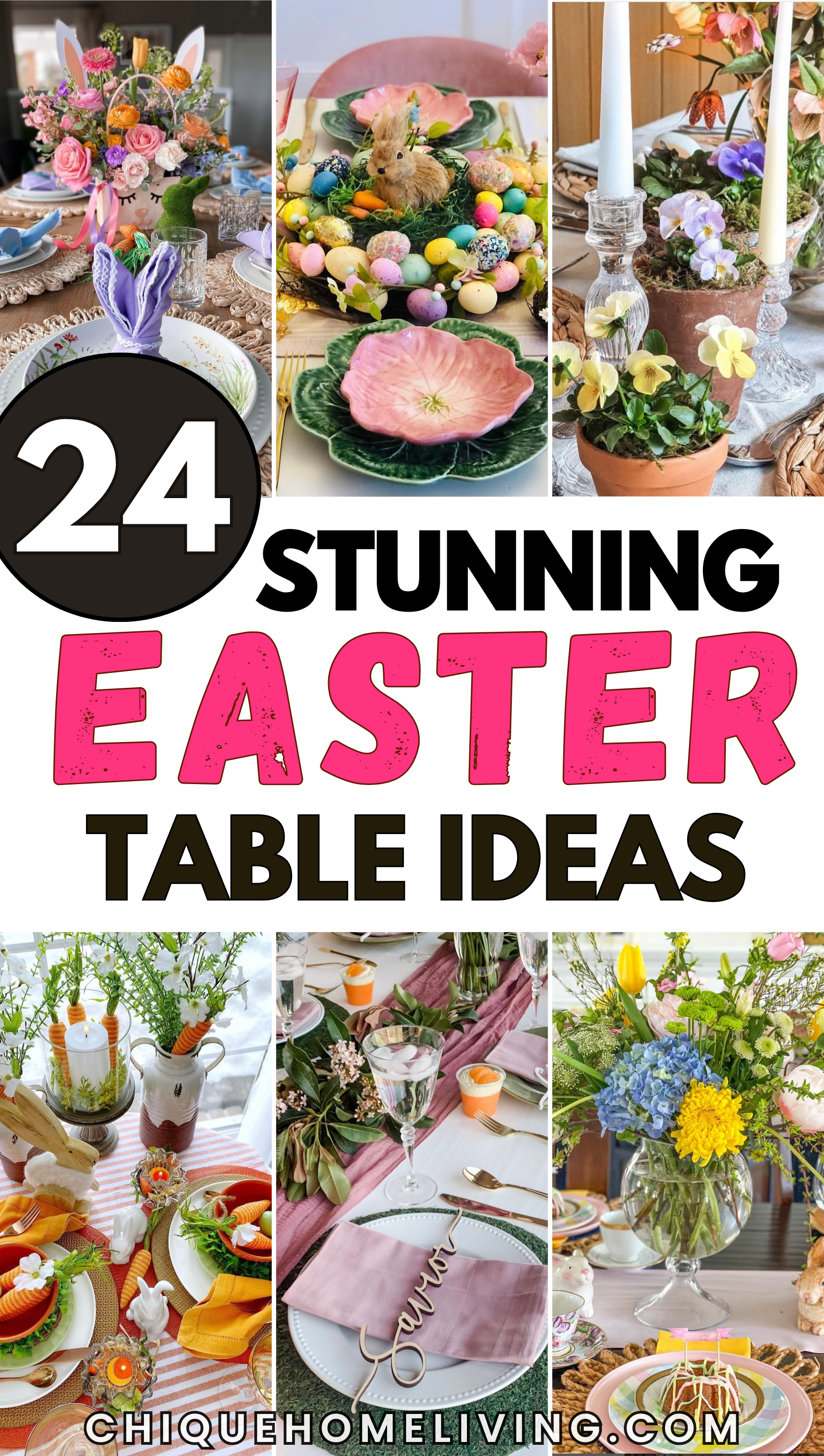 24 Stunning Easter Table Decor Ideas to Impress Your Guests 51 24 Stunning Easter Table Decor Ideas to Impress Your Guests Medium Pin Templates 564 x 997 px 39 copy 2 Easter Table Decor Ideas