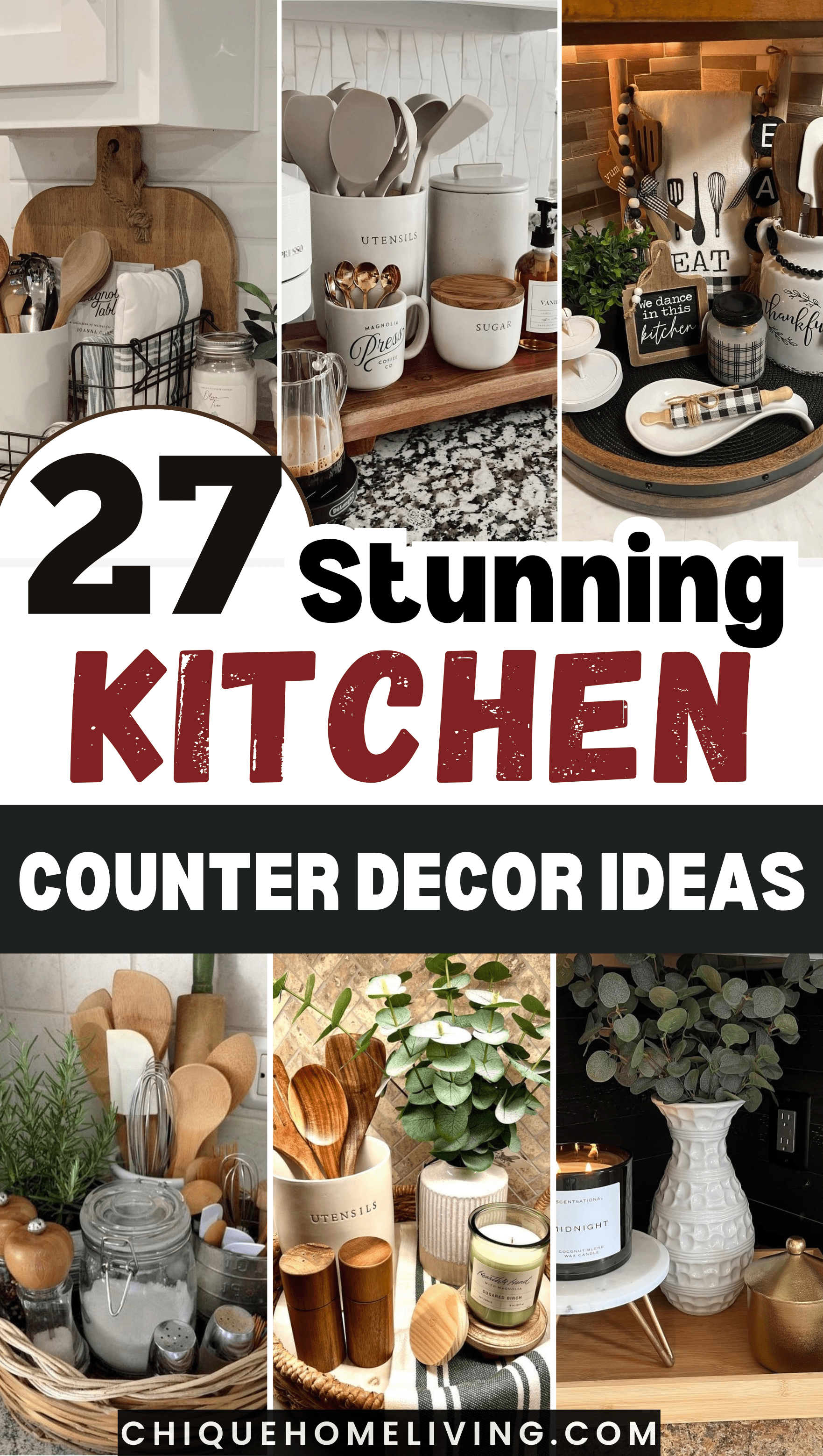 27 Best Kitchen Counter Decor Ideas to Transform Your Space 67 27 Best Kitchen Counter Decor Ideas to Transform Your Space Medium Pin Templates 564 x 997 px copy 67 Kitchen Counter Decor Ideas