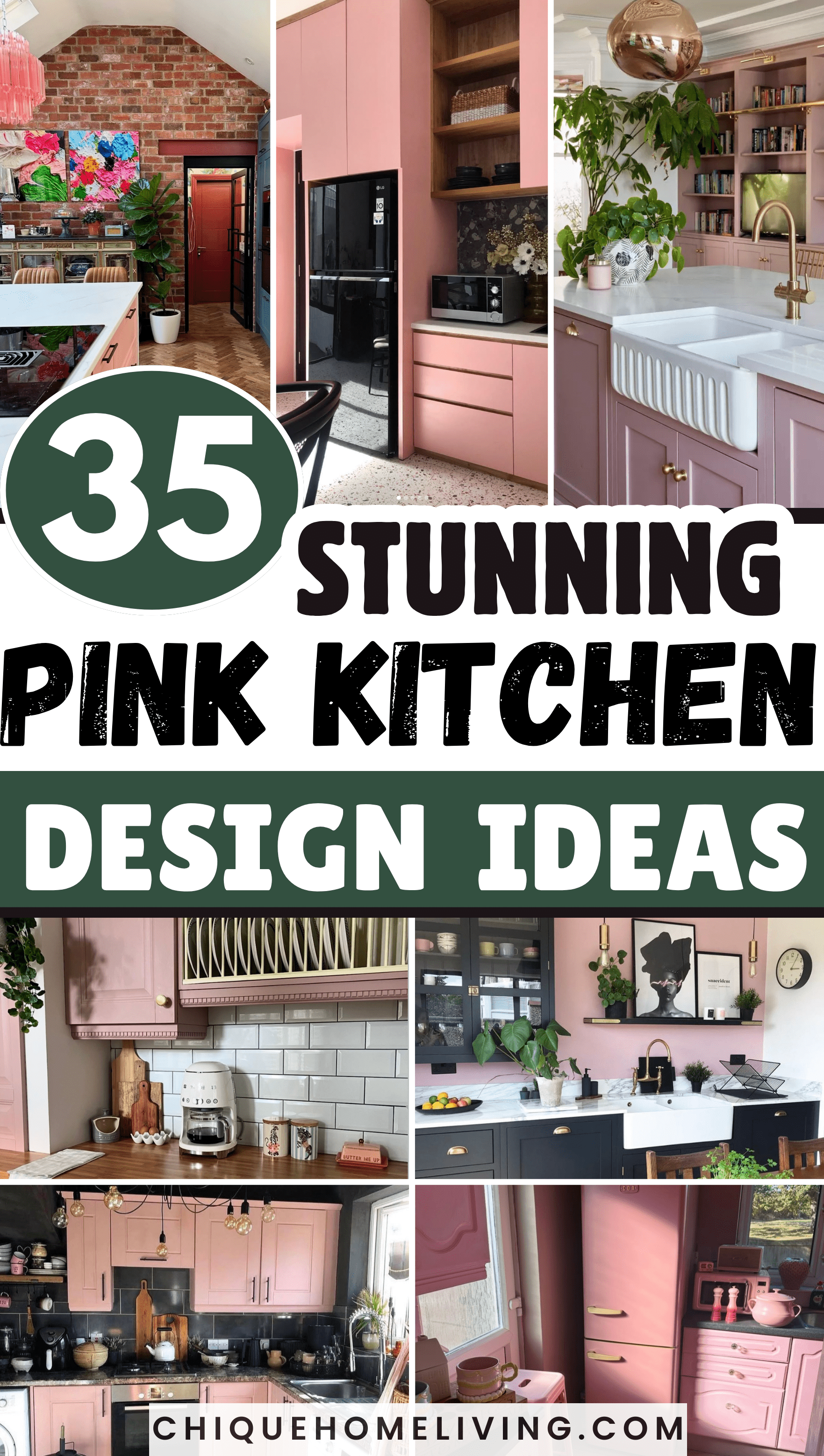 35 Stunning Pink Kitchen Design Ideas to Inspire You 71 35 Stunning Pink Kitchen Design Ideas to Inspire You XSAX Pink Kitchen Design Ideas
