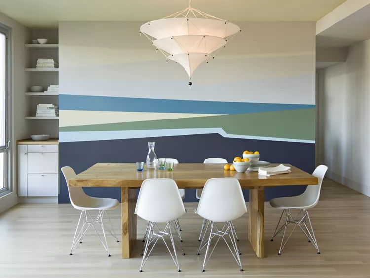 17 Dining Room Wall Decor Ideas that Will Blow Your Mind! 16 17 Dining Room Wall Decor Ideas that Will Blow Your Mind! 3 dining room feature wall paint 5aaff86aeb97de003625fef6 dining room wall decor ideas