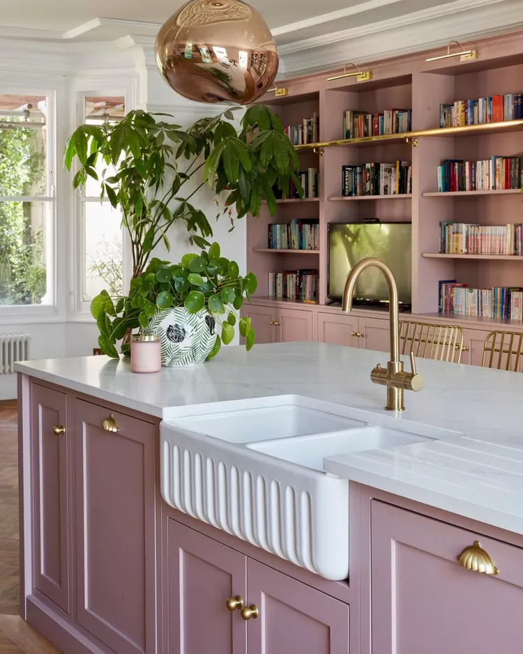 35 Stunning Pink Kitchen Design Ideas to Inspire You 72 35 Stunning Pink Kitchen Design Ideas to Inspire You armacmartin 9aedf39d3a194d908cbe78f761e0f515 1 Pink Kitchen Design Ideas